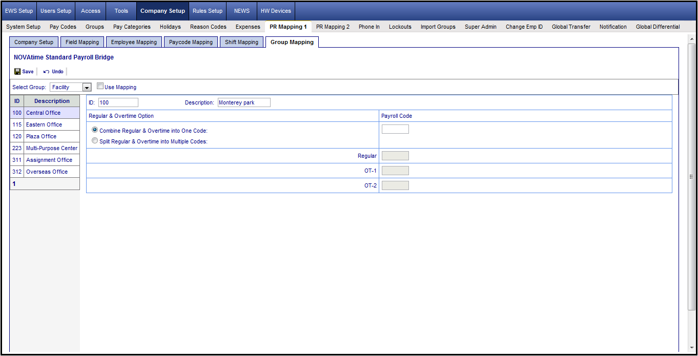 CompanySetup_PrMapping1GroupMapping
